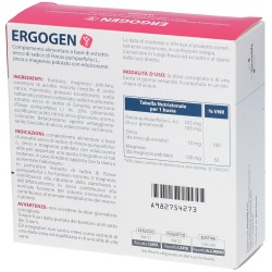 Ergogen Integratore Ricostituente Magnesio Zinco 18 Bustine  - 3