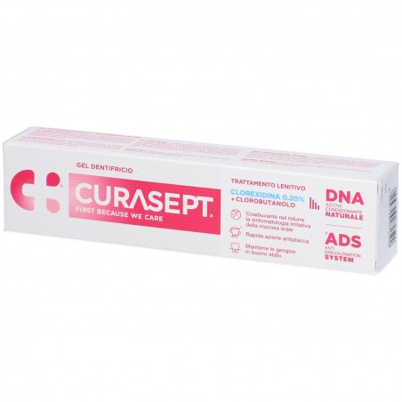 CURASEPT GEL DENTIFRICIO ADS DNA TRATTAMENTO LENITIVO 75 ML Curasept - 1