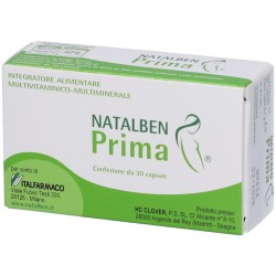 Natalben Prima Multivitaminico Multiminerale Fertilità 30 Capsule Natalben - 2