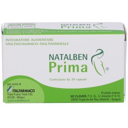 Natalben Prima Multivitaminico Multiminerale Fertilità 30 Capsule Natalben - 6