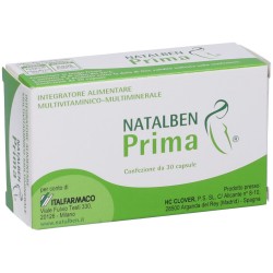 Natalben Prima Multivitaminico Multiminerale Fertilità 30 Capsule Natalben - 7