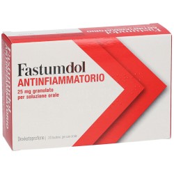 Fastumdol Antinfiammatorio 25 Mg Granulato Per Soluzione Orale Menarini Internat. O. L. S. A - 6