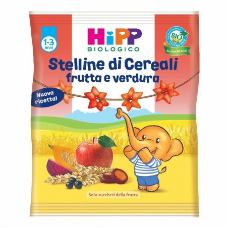 HIPP BIO STELLINE DI CEREALI ALLA FRUTTA 30 G Hipp - 1