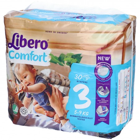 LIBERO COMFORT 3 PANNOLINO PER BAMBINO 5-9 KG 30 PEZZI Libero - 1