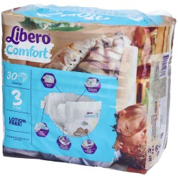 LIBERO COMFORT 3 PANNOLINO PER BAMBINO 5-9 KG 30 PEZZI Libero - 3