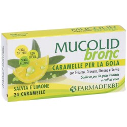 MUCOLID BRONC SALVIA & LIMONE 24 CARAMELLE  - 2