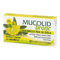 MUCOLID BRONC SALVIA & LIMONE 24 CARAMELLE  - 3