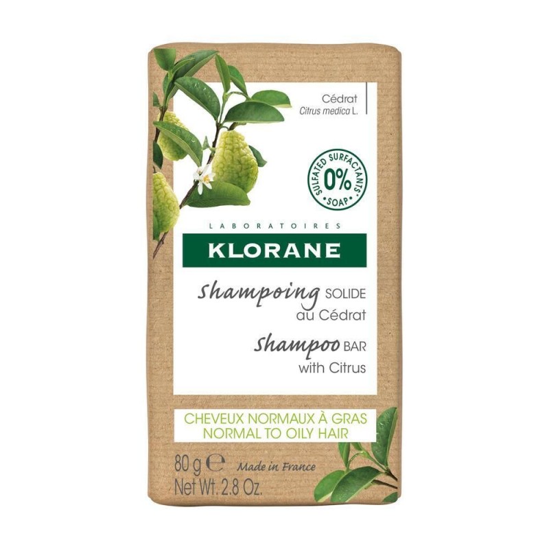 KLORANE SHAMPOO SOLIDO CEDRO 80 G Klorane - 1