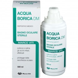 ACQUA BORICA PER BAGNO OCULARE STERILE 500 ML  - 8