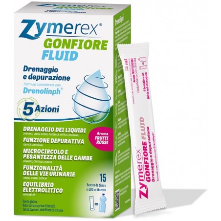 Wilco Farma Su Zymerex Gonfiore Fluid Frutti Rossi 15 Bustine Wilco Farma Su - 1