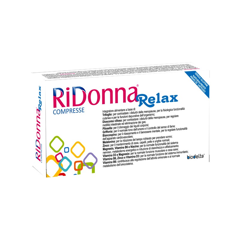 Biodelta Ridonna Relax 30 Compresse Biodelta - 1