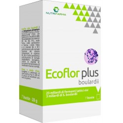 Aqua Viva Ecoflor Plus Boulardii 7 Bustine - Integratori di fermenti lattici - 984145591 - Aqua Viva - € 14,84