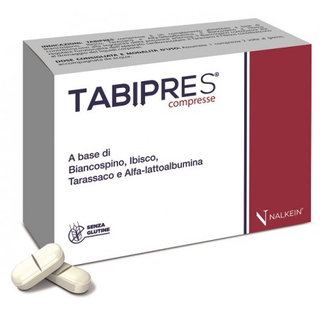 Nalkein Sa Tabipres 30 Compresse - Integratori per il cuore e colesterolo - 987269762 - Nalkein Sa - € 17,12