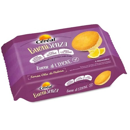 Nutrition & Sante' Italia Cereal Buoni Senza Buone Al Limone 140 G - Alimenti senza glutine - 971324773 - Pesoforma - € 5,64