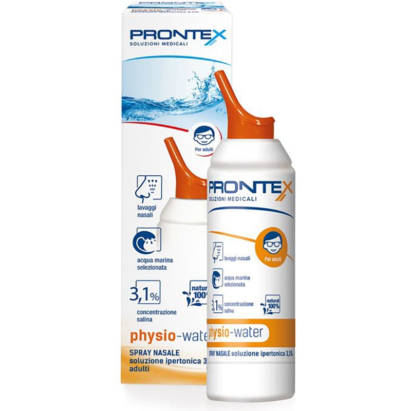 Safety Physio-water Ipertonica Spray Adulti - Prodotti per la cura e igiene del naso - 940481955 - Safety - € 9,45