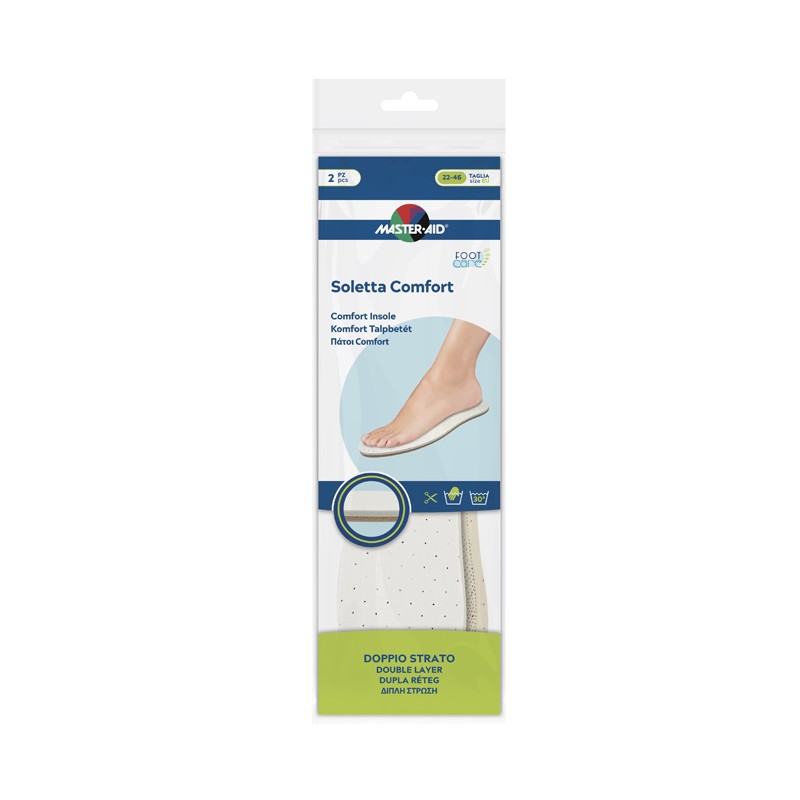 Pietrasanta Pharma Master-aid Footcare Soletta Comfort Ritagliabile 2 Pezzi I1 Pietrasanta Pharma - 1