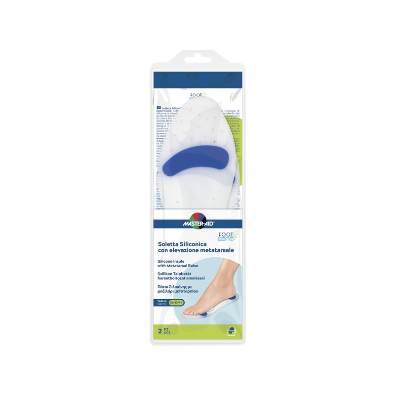 Pietrasanta Pharma Soletta Siliconica Master-aid Footcare Xl 43-44 Metatarso I7 Pietrasanta Pharma - 1