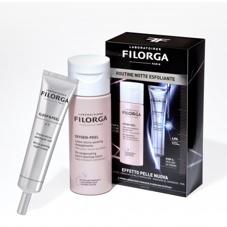 Filorga Cofanetto Pelle Nuova 1 Oxygen Peel 150 Ml + 1 Sleep & Peel Tube 40 Ml Filorga - 1