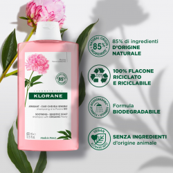 Klorane Shampoo Lenitivo Alla Peonia Bio 400 Ml Klorane - 5