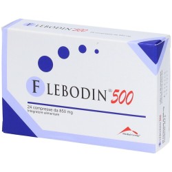 Flebodin 500 Integratore Microcircolo Drenaggio Liquidi 24 Compresse - Circolazione e pressione sanguigna - 938909443 -  - € ...