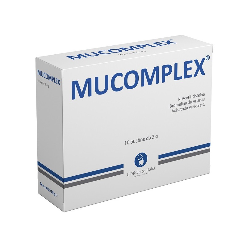 Corobios Italia Nutraceut. Mucomplex 10 Bustine Da 3 G Corobios Italia Nutraceut. - 1