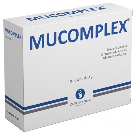 Corobios Italia Nutraceut. Mucomplex 10 Bustine Da 3 G Corobios Italia Nutraceut. - 1