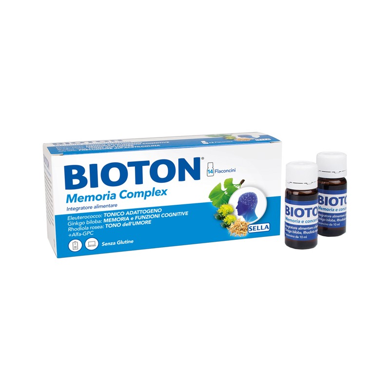 Sella Bioton Memoria Complex 14 Flaconcini Da 10 Ml Sella - 1