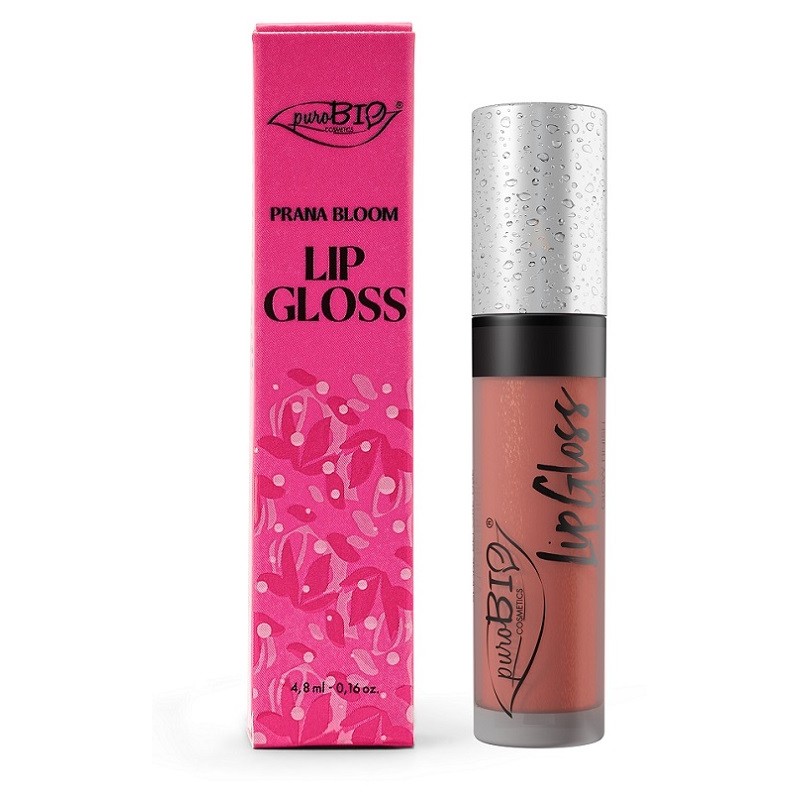 Mami Purobio Cosmetics 01 Prana Bloom Lipgloss Velvet Nude PuroBio - 1