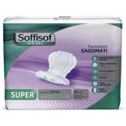 S. I. L. C. Pannolone Soffisof Air Dry Sagomato Super 30 Pezzi - Prodotti per incontinenza - 987665369 - Silc - € 18,37