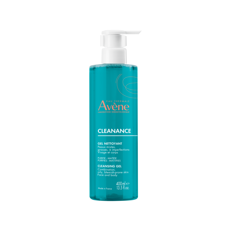 Avène Cleanance Gel Detergente Pelle Grassa e Acneica 400 Ml Avène - 1