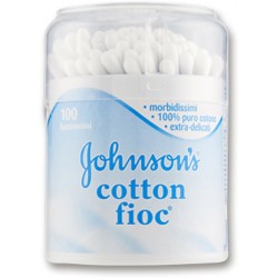 Johnson & Johnson Johnsons Baby Cotton Fioc 100 Pezzi - Prodotti per la cura e igiene delle orecchie - 908564608 - Johnson & ...