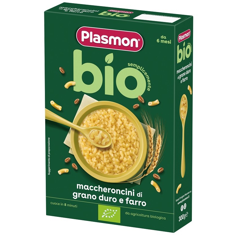 Plasmon Pastina Bio Maccheroncini 300 G Plasmon - 1