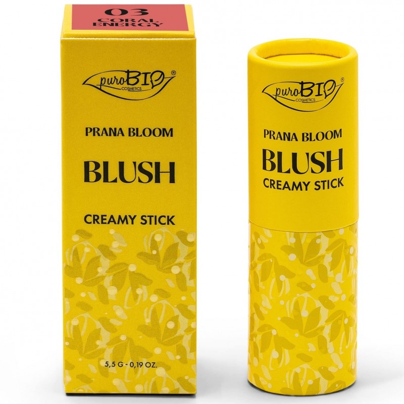 Purobio Blush Creamy Stick Effetto Naturale Coral Energy PuroBio - 1