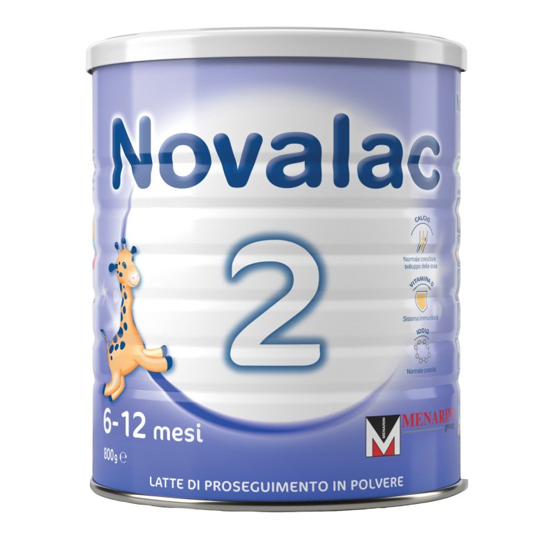NOVALAC 2 NEW FORMULA 800 G - Latte in polvere e liquido per neonati - 982011850 -  - € 14,54