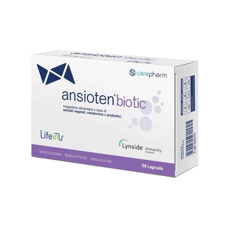 Carepharm Ansioten Biotic 30 Capsule Carepharm - 1