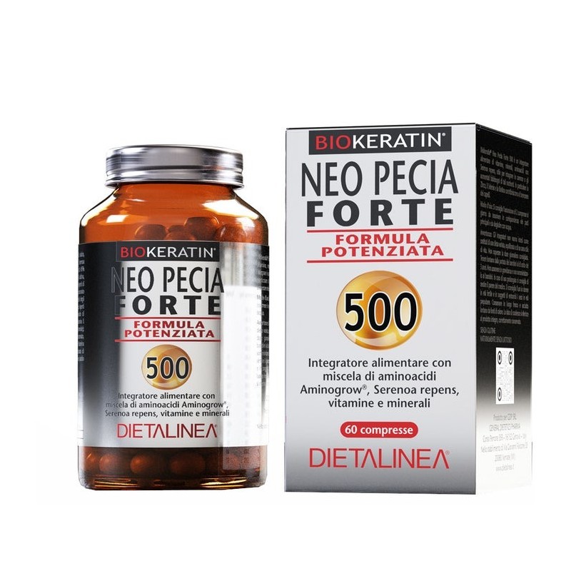 DIETALINEA BIOKERATIN NEO PECIA FORTE 500 60 COMPRESSE  - 1