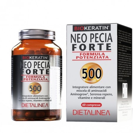 DIETALINEA BIOKERATIN NEO PECIA FORTE 500 60 COMPRESSE  - 1