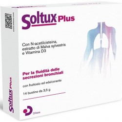 Difass International Soltux Plus 14 Buste Da 3,5 G - Integratori per apparato respiratorio - 975062860 - Difass International...