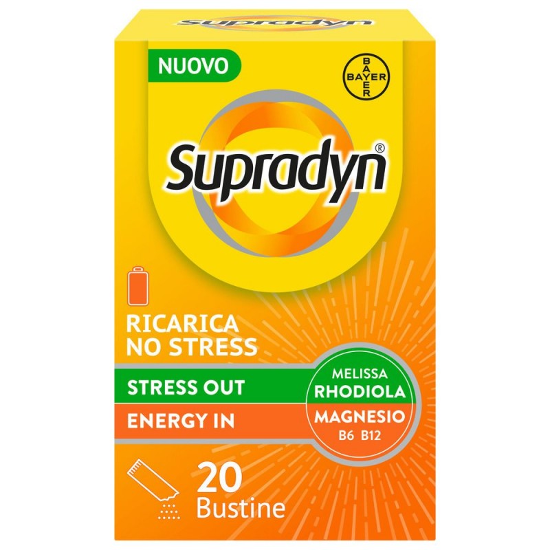 Bayer Supradyn Ricarica No Stress 20 Bustine Supradyn - 1