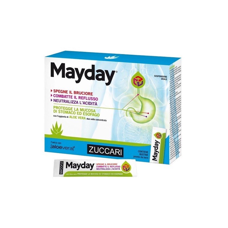 Zuccari Mayday Sospensione Per Uso Orale Alla Menta 24 Bustine 10 Ml Zuccari - 1