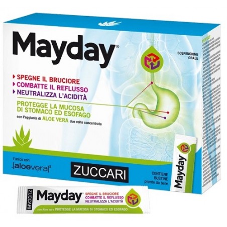 Zuccari Mayday Sospensione Per Uso Orale Alla Menta 24 Bustine 10 Ml Zuccari - 1