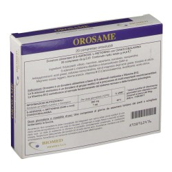 Biomed Pharma Orosame 20 Compresse Biomed Pharma - 3