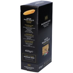 MASSIMO ZERO MEZZE PENNE RIGATE 400 G  - 3