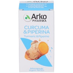 Arkofarm Arko Capsule Curcuma + Piperina 40 Capsule Arkofarm - 2