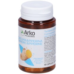 Arkofarm Arko Capsule Curcuma + Piperina 40 Capsule Arkofarm - 7