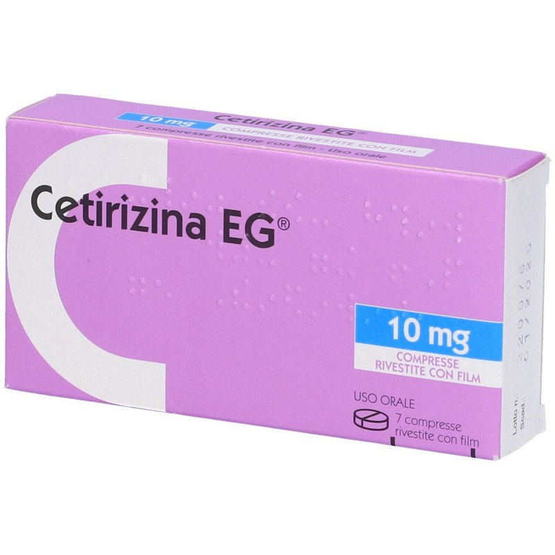 Cetirizina Eg 10 Mg Compresse Rivestite Con Film Eg - 1