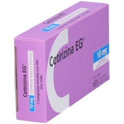 Cetirizina Eg 10 Mg Compresse Rivestite Con Film Eg - 2