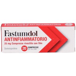 Fastumdol Antinfiammatorio 25 Mg Compresse Rivestite Con Film Menarini Internat. O. L. S. A - 5