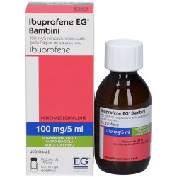 Ibuprofene Eg Bambini 100mg/5ml Sospensione Orale 150 Ml - Farmaci per dolori muscolari e articolari - 042143014 - Special Pr...