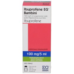 Ibuprofene Eg Bambini 100mg/5ml Sospensione Orale 150 Ml Special Product's Line - 2